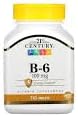 21st Century B-6 100 mg - 110 Tablets Pack of 5