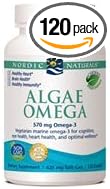 Nordic Naturals: Algae Omega 120 sgels (2pack)