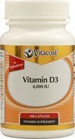 Vitacost Vitamin D3 (as Cholecalciferol) - 4000 IU - 100 Capsules