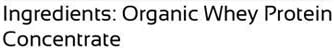Raw Organic Whey Protein Powder Grass Fed Happy Healthy Cows Undenatured Hormone Free Non-GMO Gluten Free Unflavored Unsweetened Protein 5LB