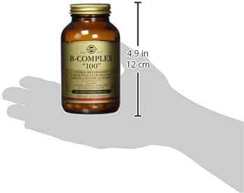 Solgar B-complex 100 100 Vegetable Capsules - Heart Health 100 Count (Pack of 12)