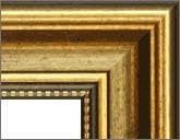 Thistle and Thatch by Kamdon Kreations Framed Art Print Wall Picture Wide Gold Frame 20 x 26 inches