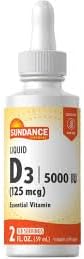 Sundance Vitamins D3 5000 IU