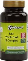 Vitacost Raw Whole Food B-Complex - 60 Vegetarian Capsules