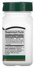 21st Century Turmeric Complex 500 mg - 60 Vegetarian Capsules Pack of 5