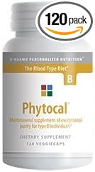 D'Adamo Personalized Nutrition - Phytocal B 120 vcaps by D'Adamo Personalized Nutrition