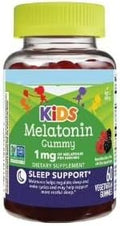SEDLAV Kids Melatonin Dietary Supplement Gummies Raspberry 1 mg 60 Count