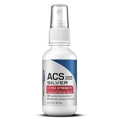 Results RNA - ACS 200 Silver Extra Strength Immune System Support – Advanced Cellular Colloidal Silver Supercharges Your Immune System. Recommended by Doctors Worldwide ( 4 oz )