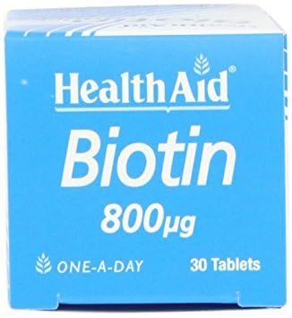 HealthAid Biotin 800g - 30 Tablets