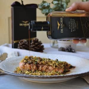 De Nigris Balsamic Vinegar Of Modena Excellence Line Founder's Edition Recipe (70% Grape Must) 85 Oz (250ml) | Balsamic Vinegar From Modena Italy Thick and Intense | Aged