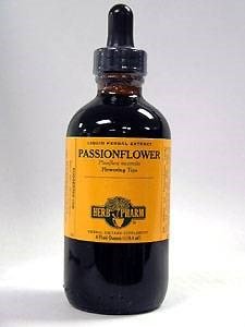 Passionflower Extract 4 Oz by Herb Pharm (Pack of 4)