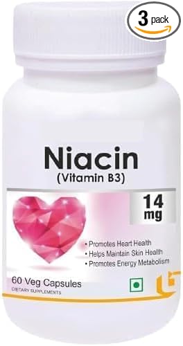 (Niacin 14mg) Vitamin B3 with Inositol - 60 CAPSUIE