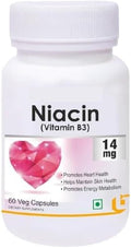 (Niacin 14mg) Vitamin B3 with Inositol - 60 CAPSUIE