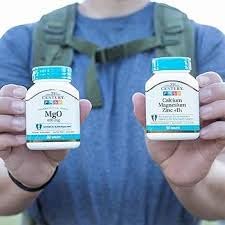 21st Century Cal Mag Zinc +D Vitamin - 90 Tablets Pack of 4