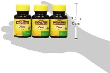 Nature Made Zinc 30mg 100 Tablets (Pack of 6)