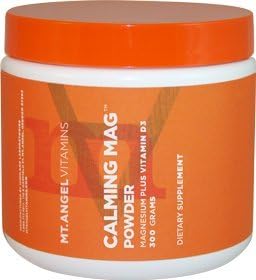 Mt. Angel Vitamins - Calming Mag Powder Magnesium Plus Vitamin D3 (300 Grams)