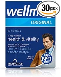 Vitabiotics Wellman Original Vitamin &amp Mineral Supplement | 30's | BUNDLE by Vitabiotics