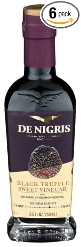 De Nigris Vinegar Modena Balsamic Truffle 8.45 fl oz (Pack of 6)