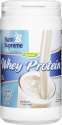 Whey Protein Powder Sweet Vanilla Bean Dairy Cholov Yisroel - 1.2 LB
