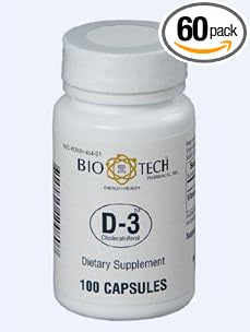 Bio Tech D3 Plus 60 Capsules