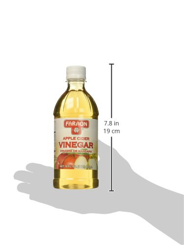 FARAON Vinegar Apple Cider 16 Ounce (Pack of 12)