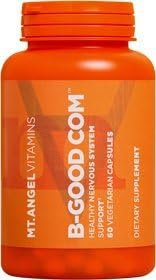 Mt. Angel Vitamins - B-Good Com (Vitamin B Complex) Healthy Nervous System Support (60 Vegetarian Capsules)