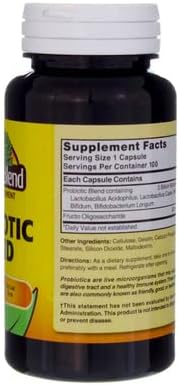 Nature's Blend Probiotic Blend 100 Capsules (Pack of 5)