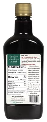 Yoder’s Good Health Recipe Apple Cider Vinegar Liquid Complex 25 oz Amish Harvest Herbal Tonic with Elderberry Juice Organic Wildcrafted Herbs Raw Detoxifying Antioxidants (6)