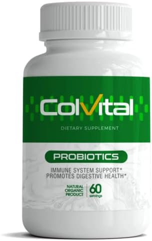 Colvital | Probiotics | Cultured in Immune-Boosting Fruits Vegetables &amp Herbs | Natural Probiotics | Bottle 60 Capsules | Immune System Support | ImprovedFormula (3)