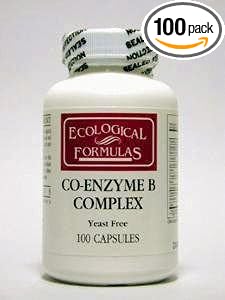 Ecological Formulas - Co-Enzyme B Complex 100 caps [Health and Beauty] by Ecological Formulas