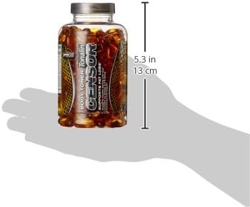 Censor - Fat Loss and Body Toner with CLA Fish Oil Safflower and Omega 3-6-9 Blend - Dietary Supplement for Improved Energy Metabolism and Health - 180 Softgels