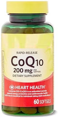 SEDLAV Rapid-Release CoQ10 Dietary Supplement Softgels 200mg 60 Count Sticker