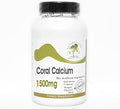 Coral Calcium 1500mg ~ 100 Capsules - No Additives ~ Naturetition Supplements