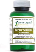 Green Organic Supplements Super- Turmeric Curcumin