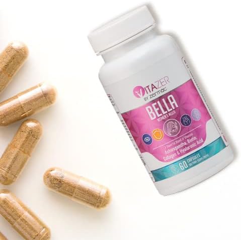 Zermat Multivitamin for Women Vitazer Bella Women's Multi Live a Healthier Life 60 Capsules.