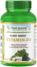 Planet Ayurveda Plant Based Vitamin D3 Organic Healthy Bones Immunity Mood for Women Men Children 60 CT (30-60 Days) (Pack of 1)