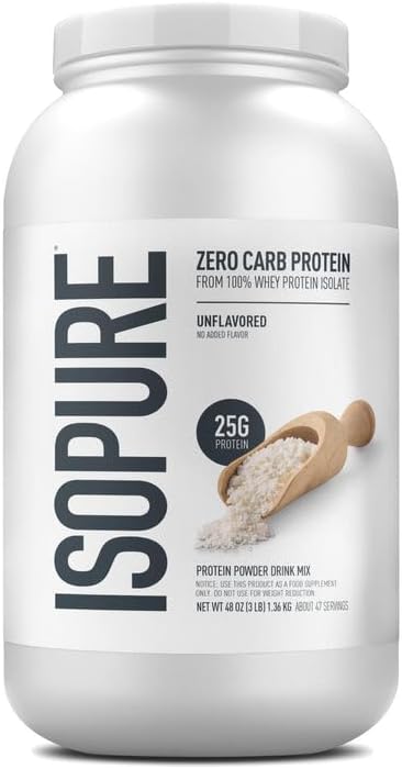 Nature's Best Isopure - Unflavored - 3 lb (1361 g)
