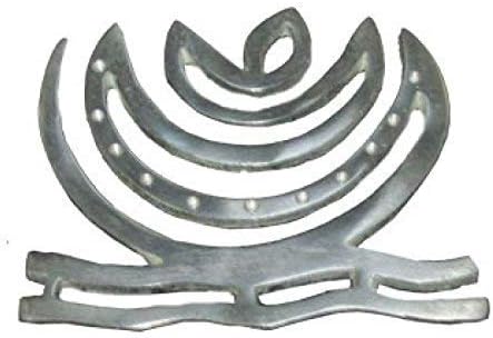 Indian Zinc Helix Vastu Remedies for North-East Ishanya Dosha Nivaran Missing Corner &amp Cuts Remedies (Silver Grey 3 inch 1pc) by Indian Collectible