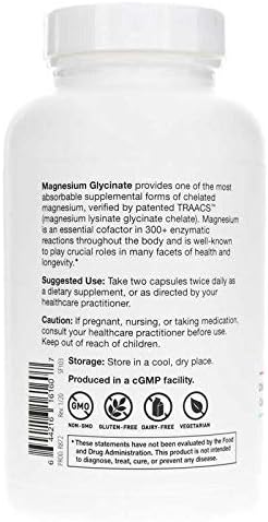 Magnesium Glycinate 160 Capsules Nutri-Dyn nutridyn Supporting Bone Health Heart Health restful Sleep