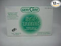 GeriCare Ferrous Sulfate 325 mg- 100 Tablets per Pack (12 Pack)