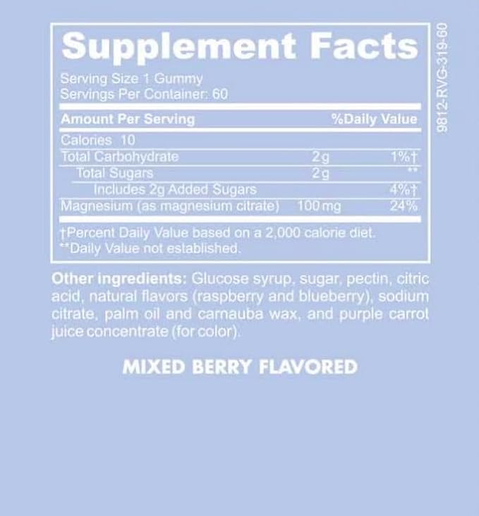 Mom Calm Magnesium Gummies