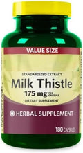 SEDLAV Milk Thistle Extract 175 mg – Liver Health Support Supplement 180 Gelatin Capsules