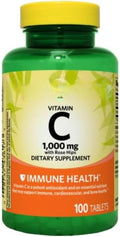 SEDLAV Vitamin with Rose HIPS Tablets Dietary Supplement 1000 mg 100 Count Sticker