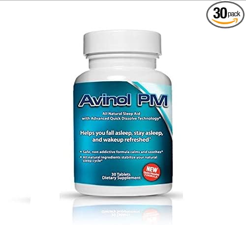 Quick Dissolve Chewable Tablet- Natural Sleep Supplement - Herbal Formula -1 Bottle (30ct)