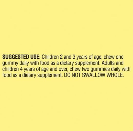 Spring Valley Zero Sugar Kids Multi Gummy 180 Count + Daily Supplement Tracker Sticker