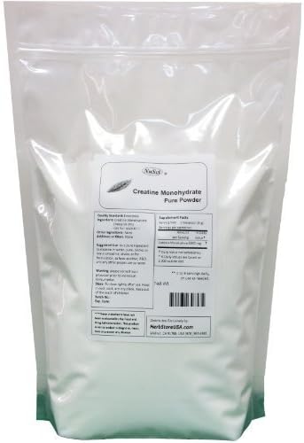 Pure creatine Monohydrate crystalline 5000grams (11.0lb)