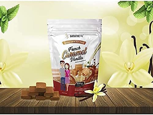 BariatricPal 30-Day Bariatric Vitamin Bundle (Multivitamin ONE 1 per Day! with 45mg Iron Chewable - Orange Citrus and Calcium Citrate Soft Chews 500mg with Probiotics - French Caramel Vanilla)