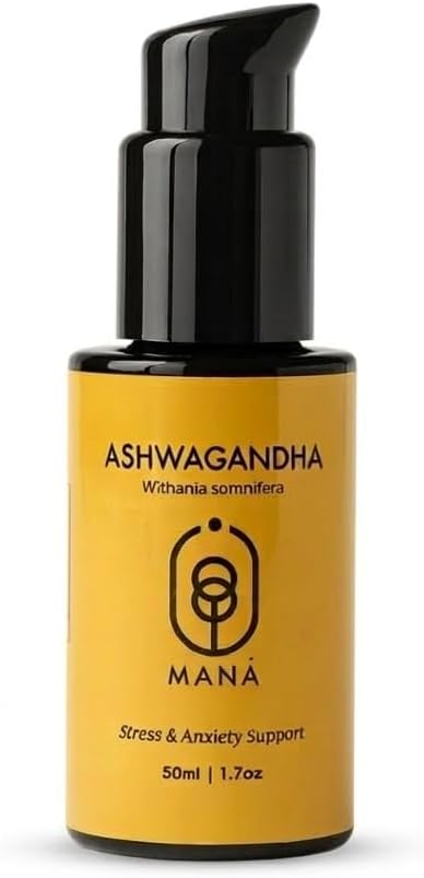Ashwagandha Liquid 50 ml - Organic KSM-66® Ashwagandha Root Extract - Liquid Herbal Supplement Non-GMO Glueten-Free with a Convenient Pump for Easy Daily use