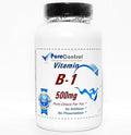 B-1 Vitamin 500mg // 100 Capsules // Pure // by PureControl Supplements