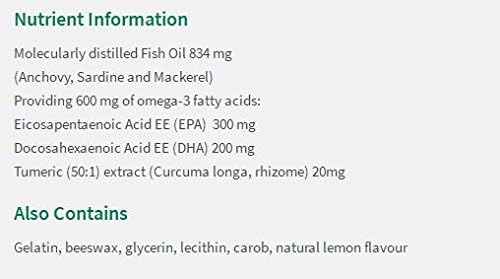 Jamieson Omega-3 + Turmeric 75 softgels